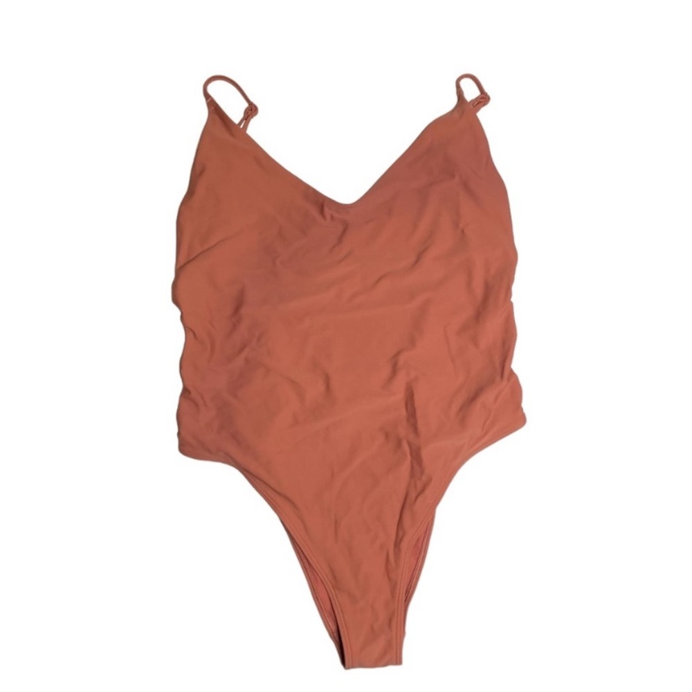 Aerie plunge one piece with cut outs size L